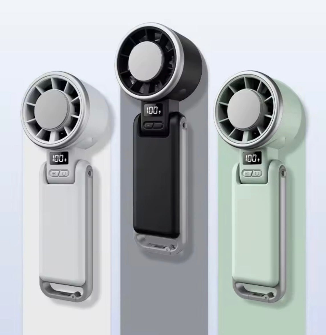 ArcticBreeze Pro — Handheld Ice-Cooling Fan (6000mAh, 20H Battery, Turbo) - Bali Summer Store