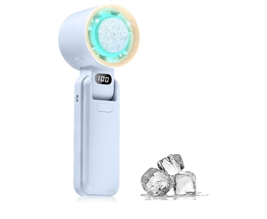 ArcticBreeze Pro — Handheld Ice-Cooling Fan (6000mAh, 20H Battery, Turbo) - Bali Summer Store